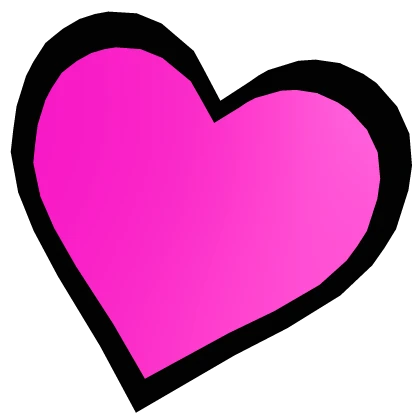 Bright Pink Lovely Heart