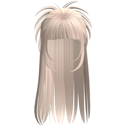 2000's Spikey Diva Hair in Platinum Blonde V2