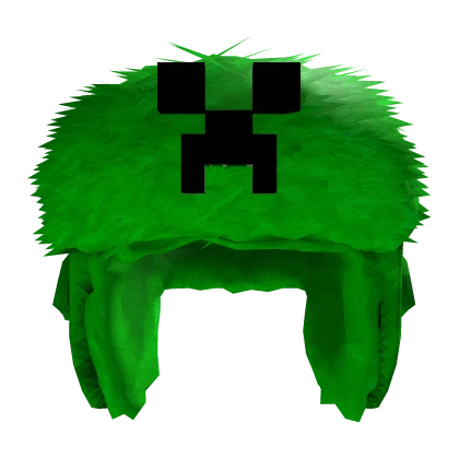 Creepy Green Monster Ushanka