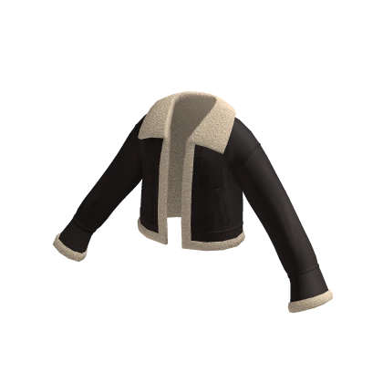 Leather Lamb Fur Jacket