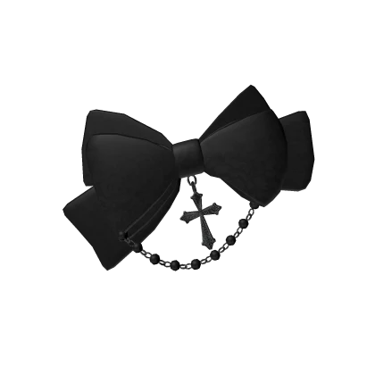Kawaii Cross White Angel Bow