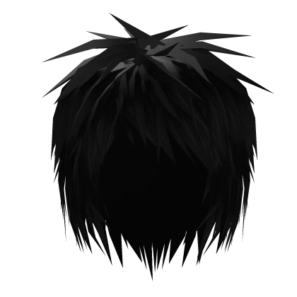 💯 Anime Emo Boy Hair (Black)