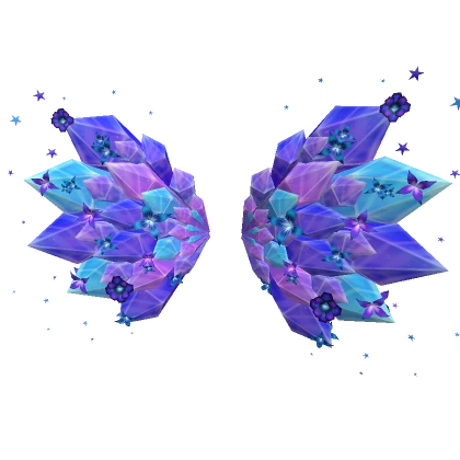 Galactic Garden Crystal Wings