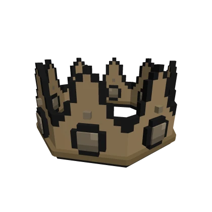 [FREE] Brown Pixel Crown