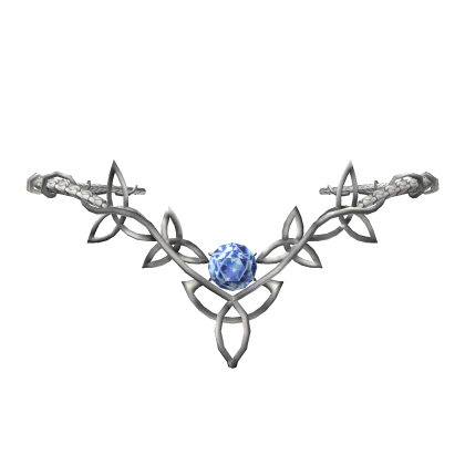 Fairy Tiara Circlet | Silver and Sapphire