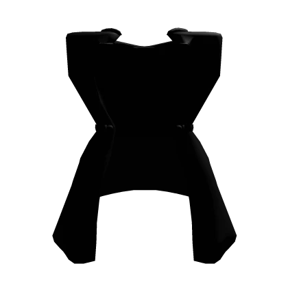 Ado R6 Girl Torso Black Coat
