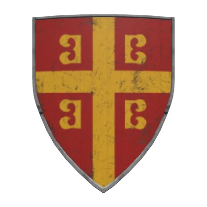 Medieval Heater Shield: Byzantine Empire