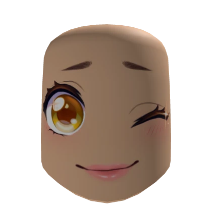 Special Face Sparkling friendly wink  (Narrow)