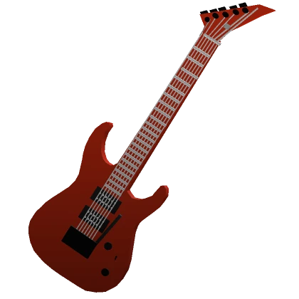 Red Electric Guitar