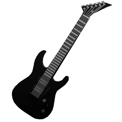 Black Electric Guitar