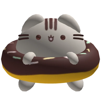 Pusheen Eat Donuts Kawaii ♡