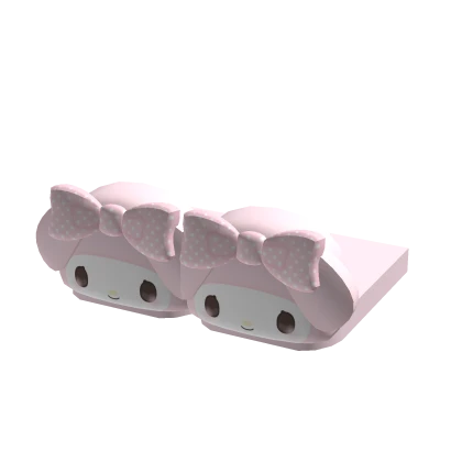꣑୧ ˚｡ 1.0 cutesi pink baby bunny melody slippers