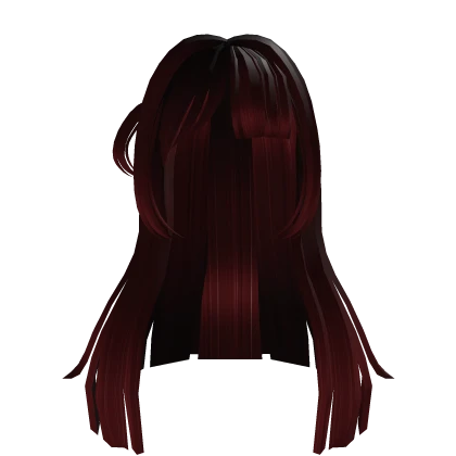 cute gothic dollcore anime pigtail hair red