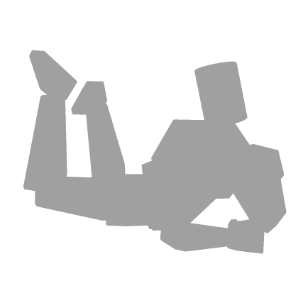 cute feet kick floating