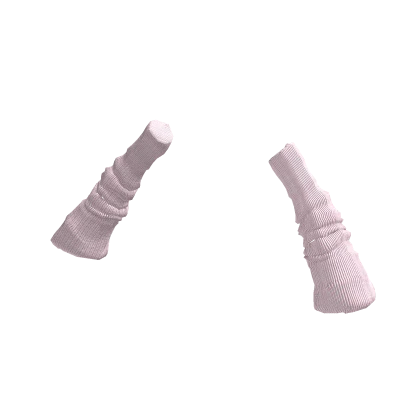 pink oversized arm warmers