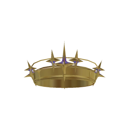 Gold Crown of Crystal Starlight