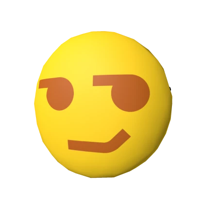 Smirk Emoji Mask 😏