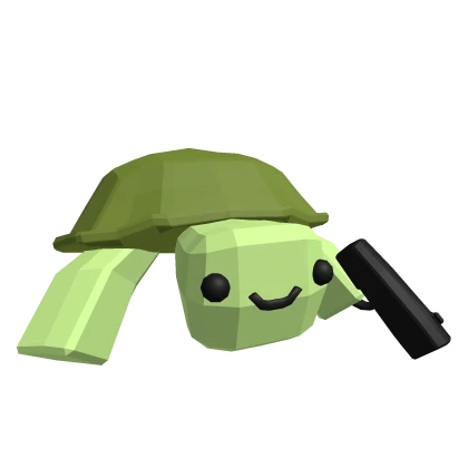 Turtle With A Gun