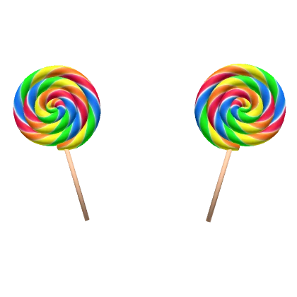 Rainbow Swirl Lollipop Boppers