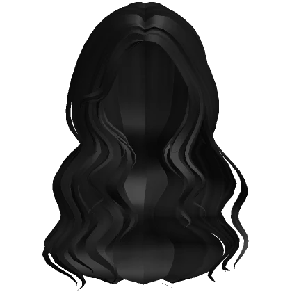 Lush Wavy Coconut Girl Hair ( Black  )