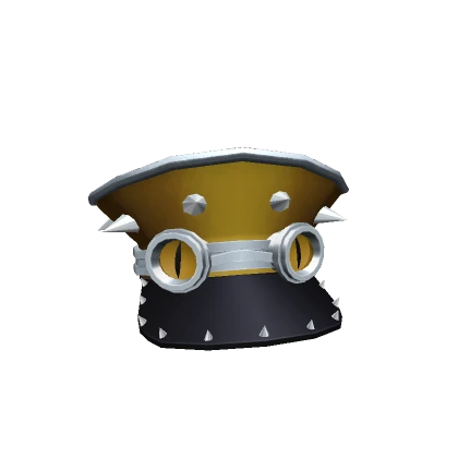 Steampunk Demon Eyes Yellow Hat