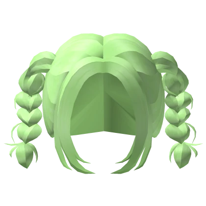 Green Kawaii Darling Braids