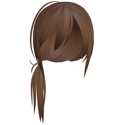 horror protagonist low side ponytail ginger