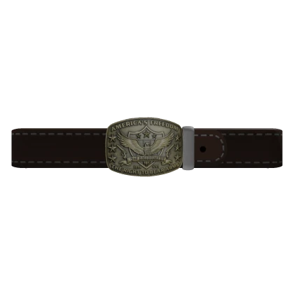 Freedom Belt Buckle (Cowboy Series)