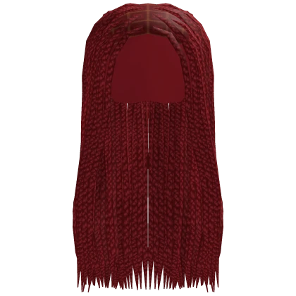 Very Red Box Braids