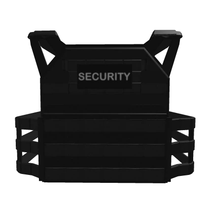 Tactical Security Plate Carrier