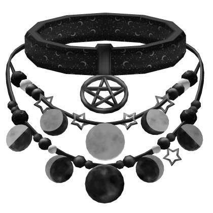 witch moon cycles necklace