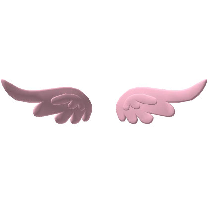 Pink Small Angel Wings