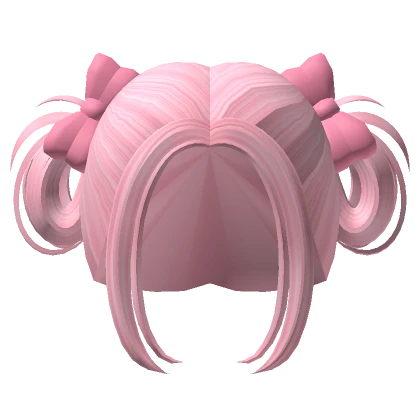 Fairy Pigtails with Pink Bows