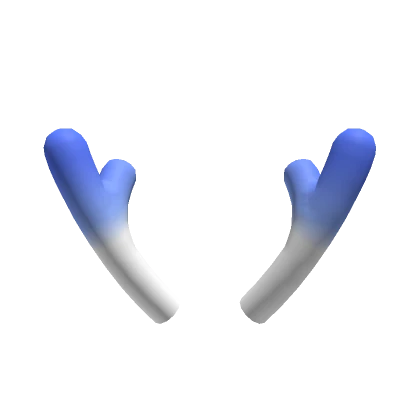 Chinese Dragon Horns - Blue