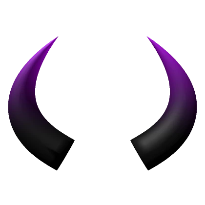 Purple Fade Horns