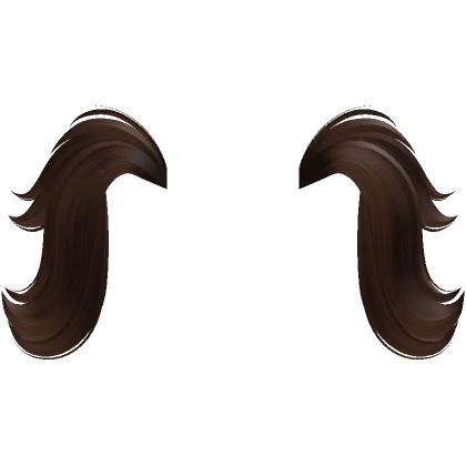 Cutesy Kawaii Pigtail Extensions (Brown)