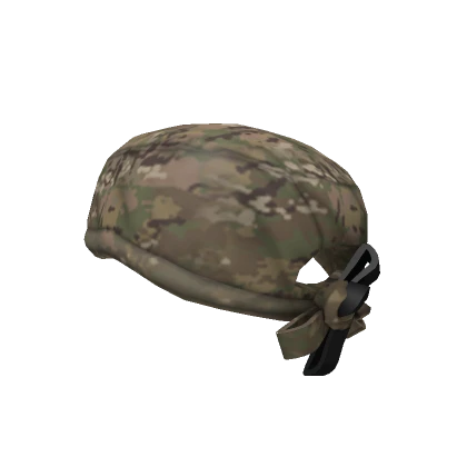 Mixpat Camo Scrub Cap