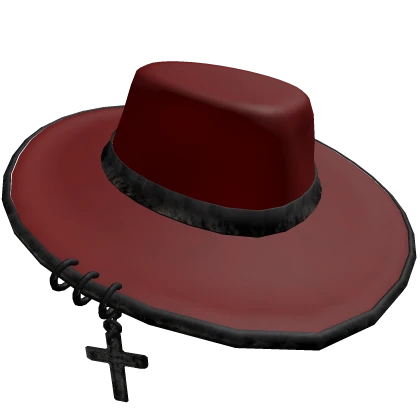 ✅ Red Y2K Pierced Hat
