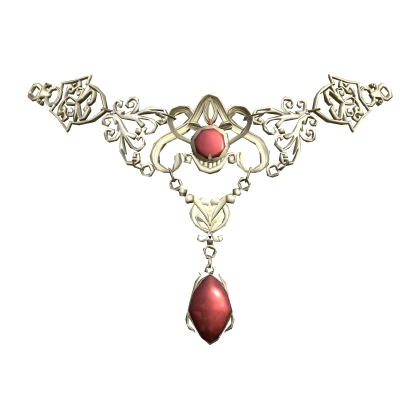Gold Ruby Circlet w Extension