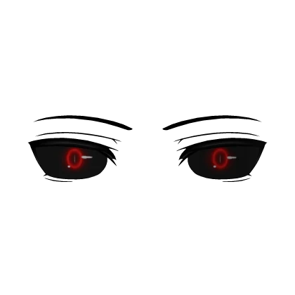 Rogue Devil Eyes Red (3D Face Accessory)