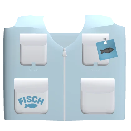 cute blue fishing vest 1.0 (boy)