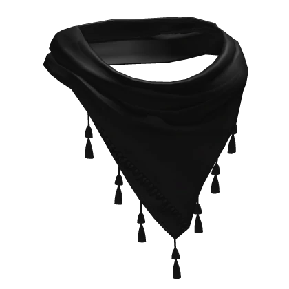 Arabian Keffiyeh Scarf - Black - Classic Rig