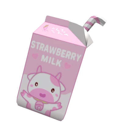 Strawberry Cow Milk Drink