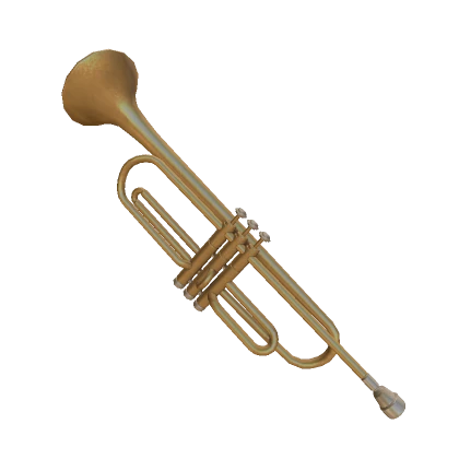 Realistic Golden Trumpet 