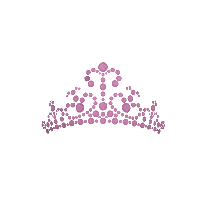 Pink Princess Tiara Crown 