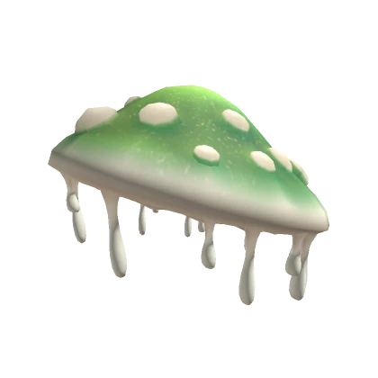 Amanita Mushroom Hat - Green