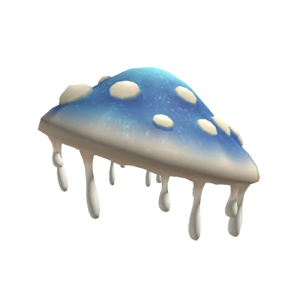 Amanita Mushroom Hat - Blue