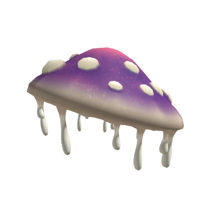 Amanita Mushroom Hat - Violet