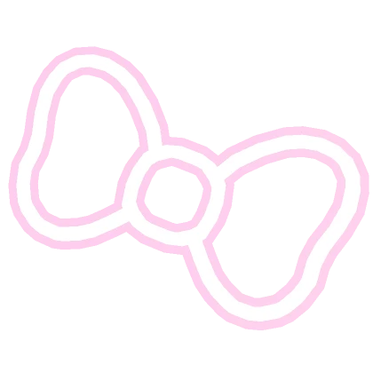 Cute Bow Face Filter [Pink] 