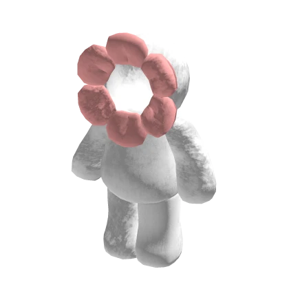 🍀Pink Flower Plushie Onesie